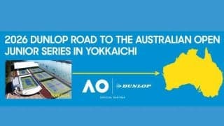 「2026 DUNLOP ROAD TO THE AUSTRALIAN OPEN JUNIOR SERIES  IN YOKKAICHI」3大会を開催