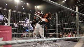 痛ッ！ 美女レスラーの素肌に“ダイヤモンド”がブッ刺さる…なんでもありの悶絶キャットファイトに「狂ってるよこの試合」ファン騒然