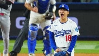 山本由伸が雄叫び直後に“激変”「なんなの」　ファン困惑の行動にツッコミ「震えた」