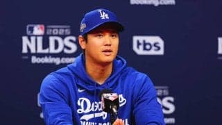 大谷翔平、PS初二刀流で「プレーできることに喜び」　前日に意気込み、明かした“緊張”