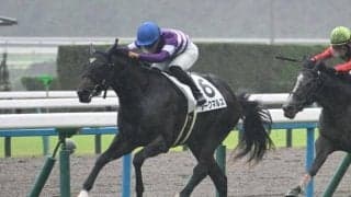 【京都5R新馬戦結果】エピファネイア産駒ダークマルスが押し切り新馬勝ち