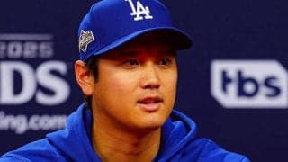 大谷好物は「本当にうまい」　PS初の二刀流前夜から話題一色、敵地に流れた“狂奏曲”