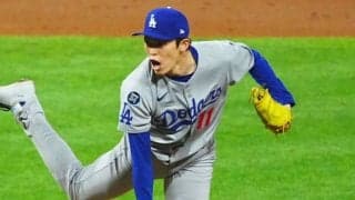 佐々木朗希がメジャー初セーブ　最速162.5キロで圧倒…大谷翔平のPS初勝利を援護