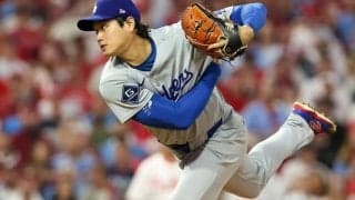 テオ逆転3ランでドジャース地区S先勝　大谷翔平が6回3失点9奪三振で勝ち投手　佐々木朗希が9回締めて“メジャー初セーブ”