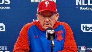 大谷翔平に敵将お手上げ「脱帽するよ」　シュワーバーも完全沈黙、6回9Kに沈痛