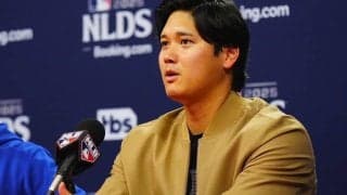 大谷翔平「集中して試合に入れた」　6回9K3失点でPO初勝利…打席では無安打