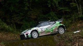 全日本ラリー久万高原：レグ2午前はヘイキ・コバライネンと新井大輝が激しい首位攻防戦