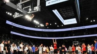 お台場にアルバルク東京の新アリーナ　施設開放でバスケ楽しむ