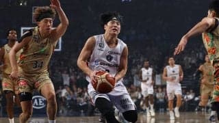 新加入・安藤誓哉がまたも終盤に勝負強さを発揮…横浜BCが琉球との接戦を制して2連勝