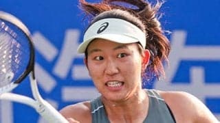  内島萌夏 世界37位下し初戦突破 