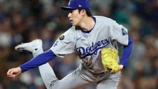 佐々木朗希が9回抑えた！ド軍リーグ優勝決定S進出王手　9回またもリリーフが“誤算”でトライネンが失点