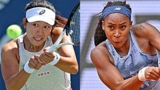  【速報中】内島萌夏vsガウフ 