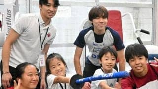 入院と手術、体動かせなかった少年に届けた喜び　目標にした運動部員