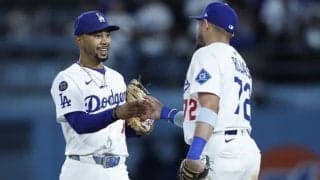 「間違いなく彼のおかげだよ」今季から遊撃専念のベッツ、人生で“最大の幸運”「ミギーがいること以上に何も望めない」