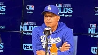 大谷翔平のブルペン起用は「避ける」　ド軍監督明言…救援陣に「自信持っている」