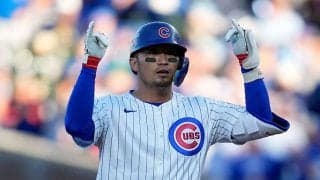 崖っぷちカブス、シリーズ初勝利　接戦制し1勝2敗、本拠地熱狂…鈴木誠也は痛烈二塁打