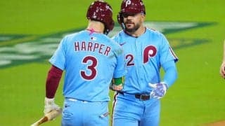 シュワーバーがPS初アーチ　山本由伸から139m特大同点弾…地区S2戦目まで無安打も意地の一発