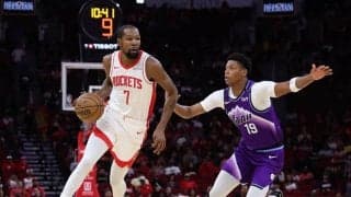 ケビン・デュラントがロケッツでプレシーズン初出場…効率良く加点してチーム最多の20得点