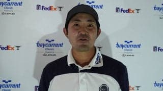 金谷拓実は初日3アンダー　強風を「意識しながらラウンドができた」