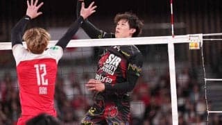 【バレー】ペルージャがサントリーに3-1で勝利　Qoo10 presents ワールドチャレンジシリーズ2025