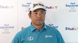 松山英樹、2日目に3つ伸ばし「最低限はできたかなと思う」