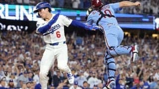 「命懸けで走った」ド軍キム・ヘソンの決勝ホーム　母国メディア「ロバーツ現役時代の『ザ・スティール』のような伝説の再現なるか」と大興奮