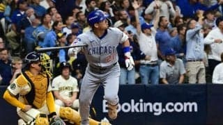 鈴木誠也、衝撃同点弾に雄叫び　怪物の163キロ粉砕、PS3号に敵地騒然…勝者が優勝決定Sへ