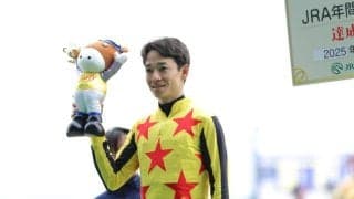 松山弘平騎手 6年連続JRA年間100勝達成