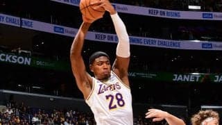 八村塁が3本の3ポイントを含む16得点の活躍…レイカーズはプレシーズン初白星