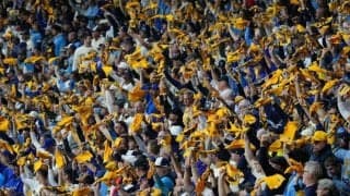 ド軍戦でやたら目が行く“マーク”「秘密結社っぽい」　可愛いと評判も…「パーデンネンにしか」