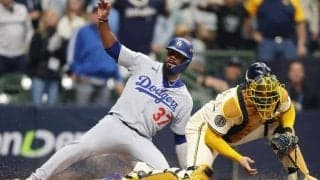 ドジャース32歳外野手の本塁憤死を米メディア「最大のミス」とバッサリ　難しい打球判断も「テオヘル」トレンド入り
