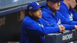 ド軍ロバーツ監督が失言を謝罪？　中継で思わず…レジェンドが苦笑「今の言葉は…」