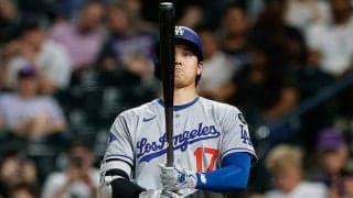 大谷翔平は「1番・DH」　7試合ぶりPS3号に期待…第1戦は3四球も、打率.138
