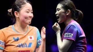 カットマンの橋本帆乃香が大一番で2点起用　張本美和が2番手で女王・孫穎莎と対戦へ　日本女子が中国撃破で連覇なるか【アジア選手権】