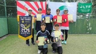 レディーステニス奈良県大会、山田さん・石井さんペアが優勝　全国へ