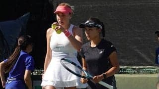 二宮真琴／キチェノクは、世界1位経験者の強敵にストレートで敗れて決勝進出ならず [木下グループジャパンオープン]