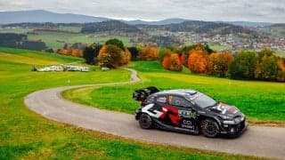 WRCセントラルヨーロッパ：競技2日目を終え、セバスチャン・オジエを先頭にトヨタが1-2-3。勝田は35.7秒差の5番手