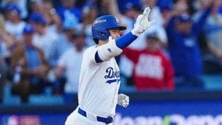 大谷翔平、二刀流弾で“メジャー史上初”を達成　レギュラーシーズン含めて前代未聞の快挙