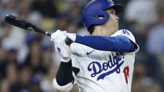 「私たちの目の前でそれをやってのけたんだ！」大谷翔平、飛距離143メートルのPS4号に“騒然”　フリーマンも頭を抱えて驚愕