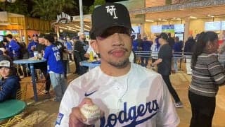 “降ってきた”大谷の場外HR　立ち飲み中に「草むらに飛び込んだ」…ゲットのファン興奮