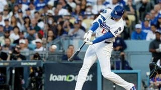 なんか爆発した？ 大谷翔平が「ヤバすぎる」爆速先頭弾で“異常事態”… ファン騒然「すごい爆音」「びっくりしたw」