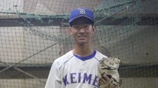 10球団から熱視線を送られる“完全試合右腕”中山優人（水戸啓明）は圧倒的な素材の良さがウリ！「プロでは先発で活躍したい」【ドラフト注目選手インタビュー】