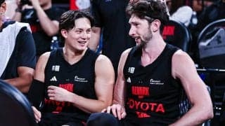 A東京のテーブス海＆ロシターが待望の戦線復帰「これから本当に新しいアルバルクのバスケが見せられる」