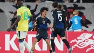 ｢右に堂安律、左に中村敬斗｣ブラジル戦で改めて考えさせられた｢攻撃的WB｣を配置する功罪【日本代表｢10月シリーズ｣の収穫と課題】(1)