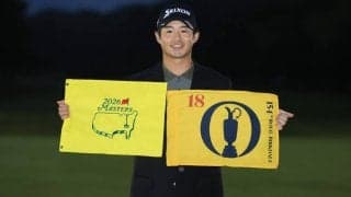 片岡尚之が国内メジャー初制覇　夢だったマスターズと全英の切符獲得「本当に嬉しい」
