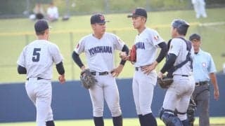 横浜が準々決勝敗退で選抜当確ならず…相手を上回る10安打放ちながらも2併殺、走塁ミスでチャンスをつぶす【関東】