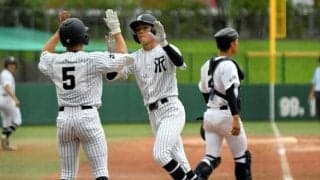 常葉大菊川、準々決勝で敗退　連投で疲労のエース、自ら意地の本塁打