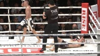 テンプルにカウンターで頭突き… 不慮のバッティング、無念の結末に会場騒然「結構危ない」「記憶ないかも」心配の声も