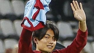 上田綺世は従来の日本人ストライカーとどこが違うのか ブラジル戦逆転弾に続きハットトリック