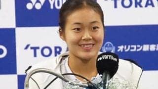  園部八奏 プロ初白星「嬉しい」 